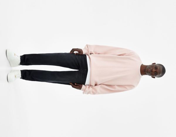 Black Men's Bershka Straight Fit Vintage Jeans | pvuQhuB6Wfp