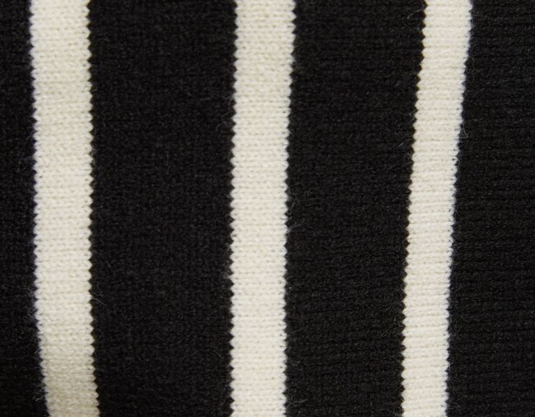Black Women's Bershka Oversize Striped Sweater Sweaters | TwRc4xdOnNM